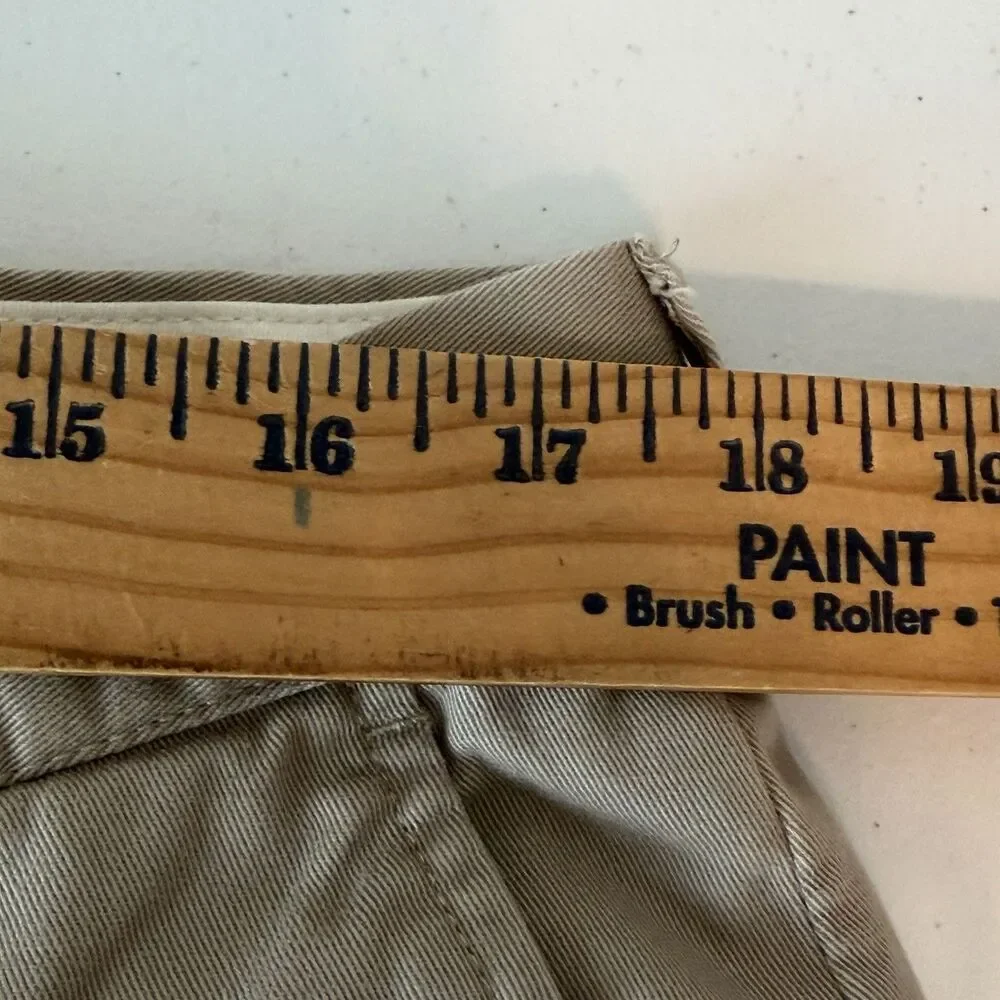 Polo Ralph Lauren Prospect Pant Chino Khaki Tan 100% Cotton 38/29 Classic Twill
